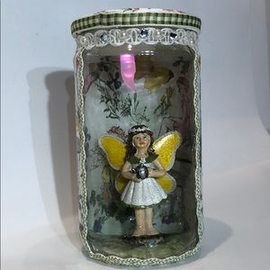 Lighted Fairy Jar, Fairy Lantern, Fairy in a Jar